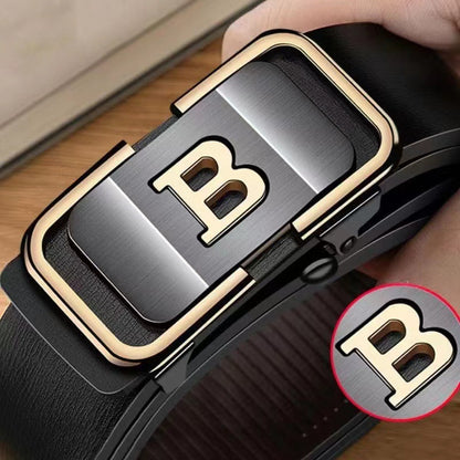 Men's Toothless Inner Wear Automatic Buckle Casual Belts