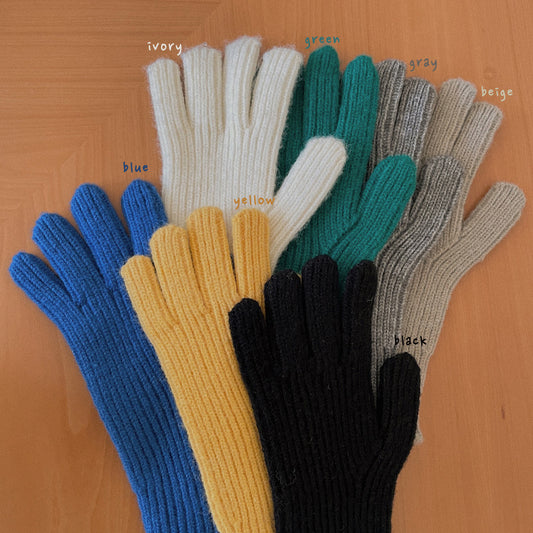 Women's Warm Keeping Winter Open Finger Play Gloves