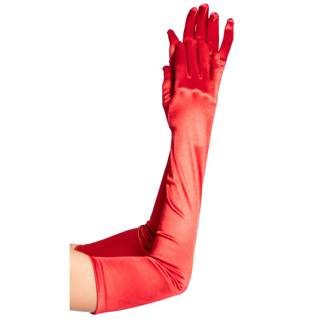 Sleeve Cover Extended Dress Satin Wedding Performance Ball Gloves