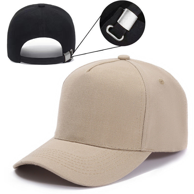 Light Board Solid Color Baseball Leisure Hats & Caps