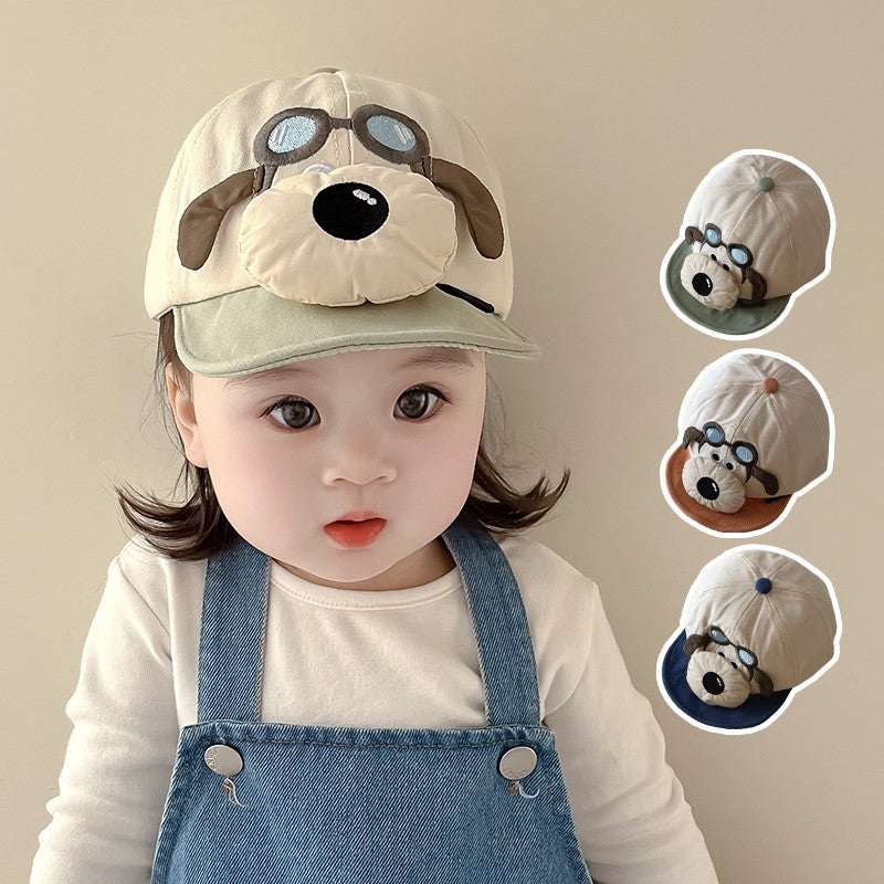 Autumn South Hat Cute Puppy Super Kids' Headwear