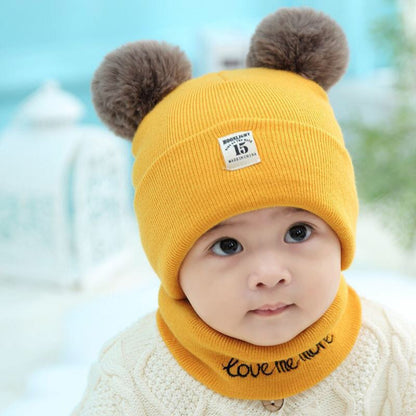 Winter Warm Wool Hat Born Months Kids' Headwear