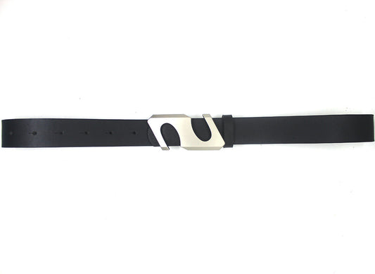 Trendy English Letter Buckle Head Jeans Belts