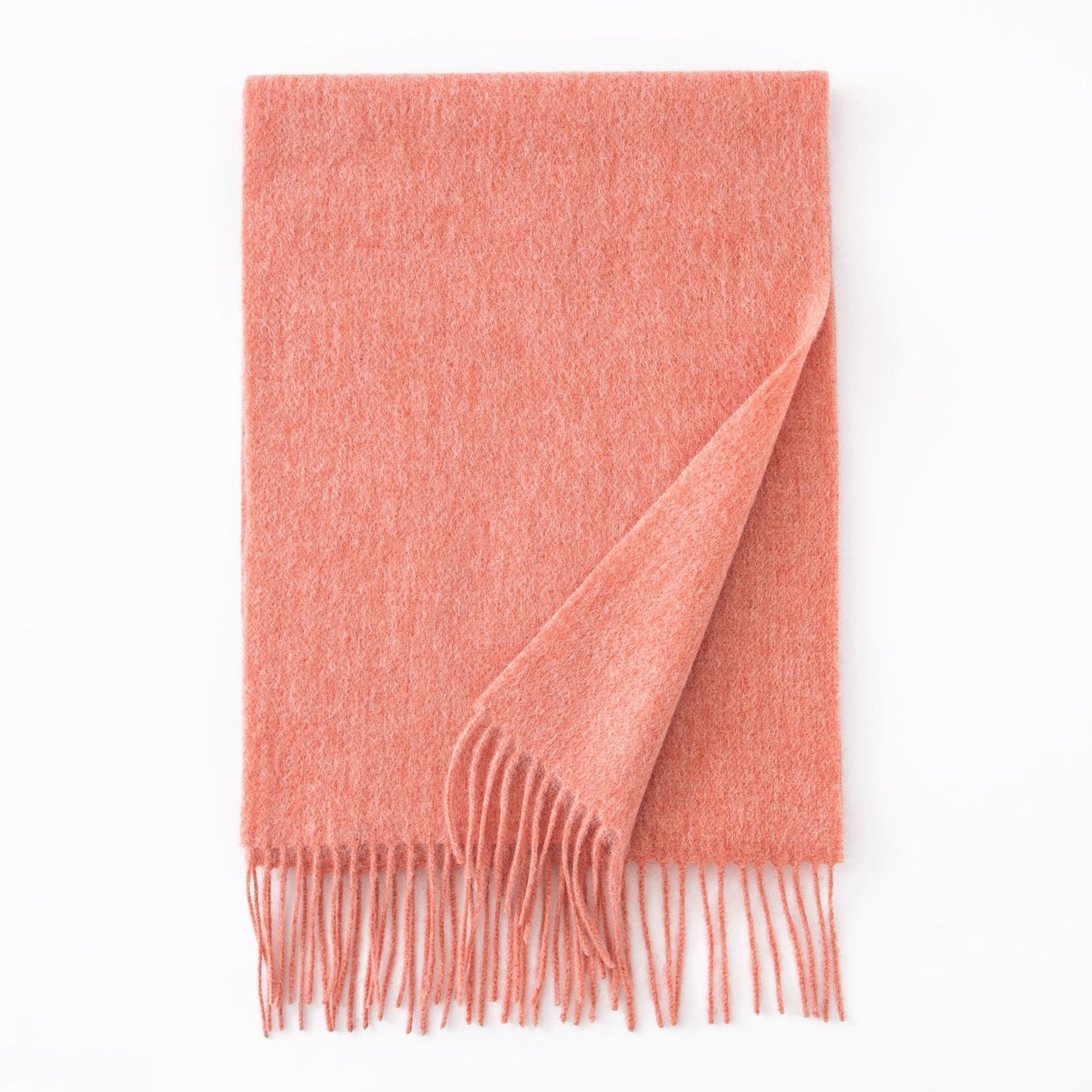 Women's Wool Solid Color Thickened Warm Shawl Scarfs