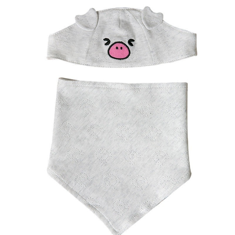 Cartoon Bear Spring Cradle Hat Born Kids' Headwear