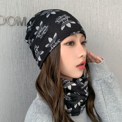 Women's Korean Bandana Windproof Warm Twisted Hat Hats & Caps