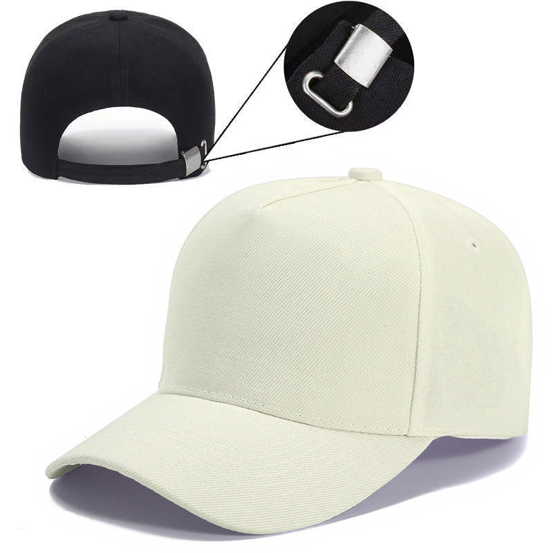 Light Board Solid Color Baseball Leisure Hats & Caps