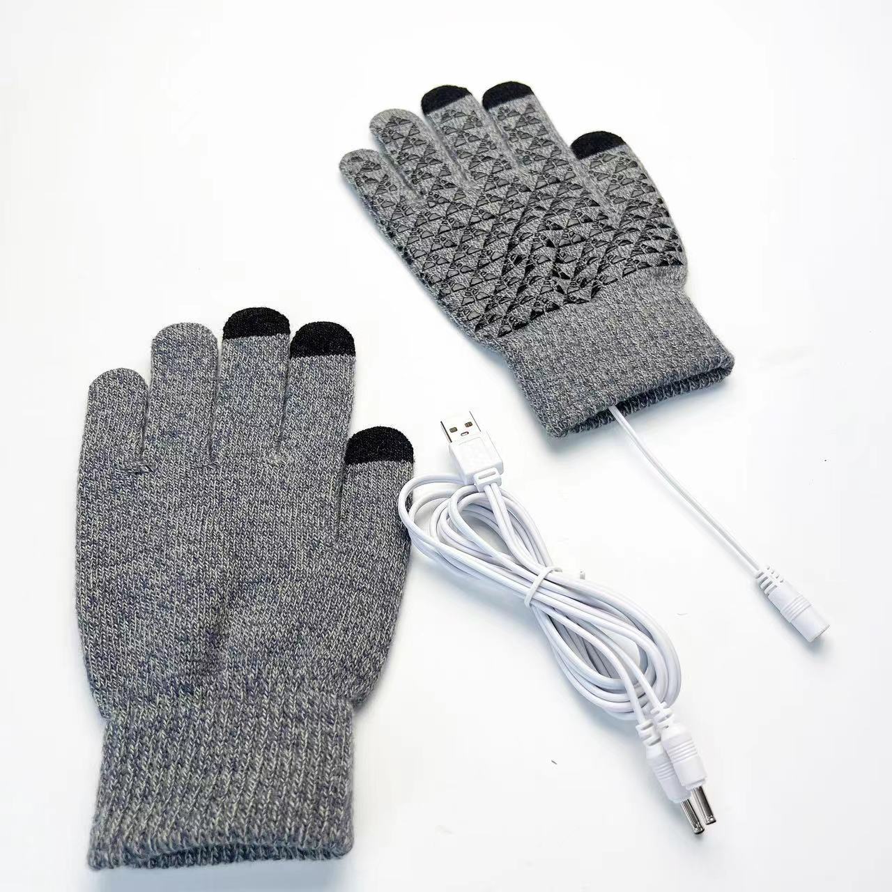 Women's & Men's Double Side Heating Palm Glue Point Gloves