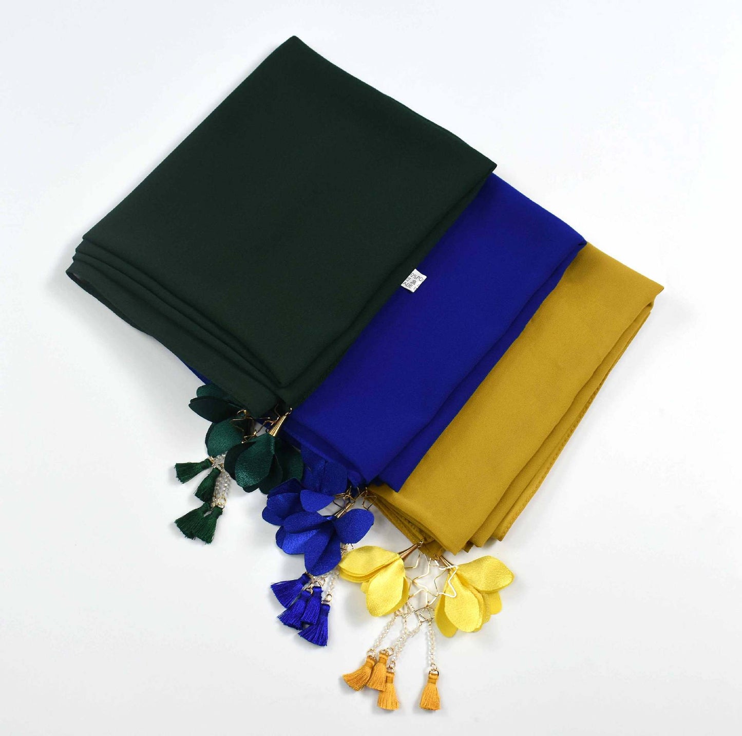 Five-pointed Star Alloy Flower Female Hui Scarfs