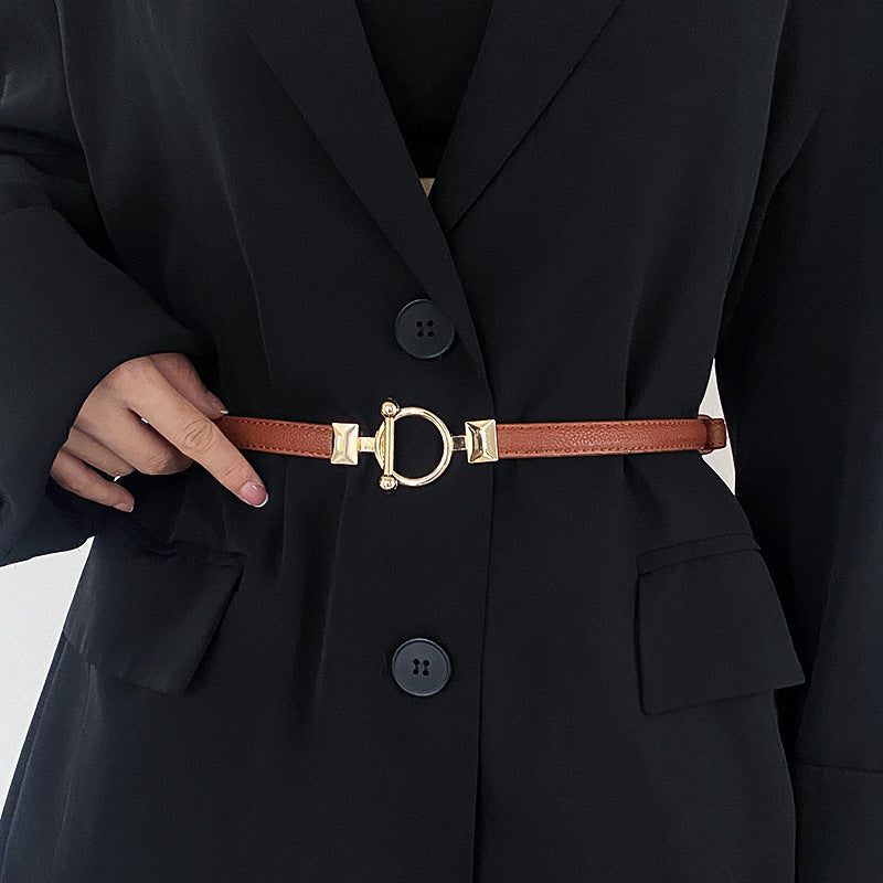 Waist Chain With Suit Coat Dress Trimming Versatile Simple Belts