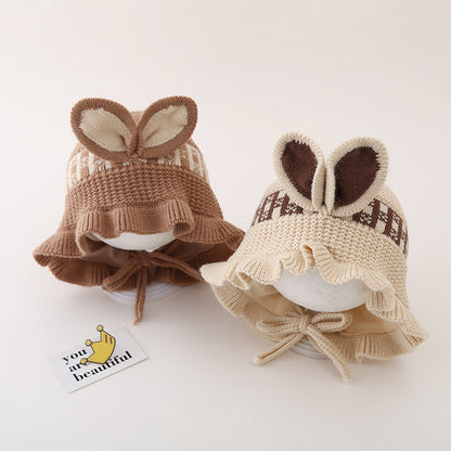 Super Cute Rabbit Pullover Boys Earmuffs Kids' Headwear