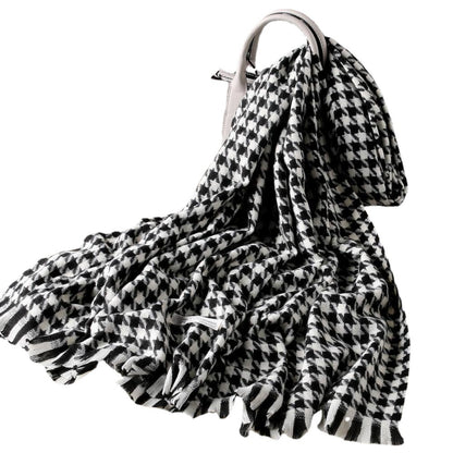 Women's Classic Plaid Casual Warm British Shawl Scarfs