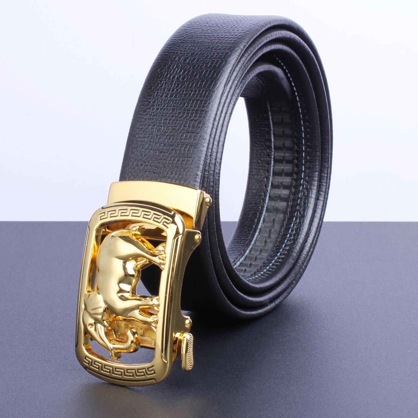 Men's High Quality Alloy Buckle Automatic Business Belts