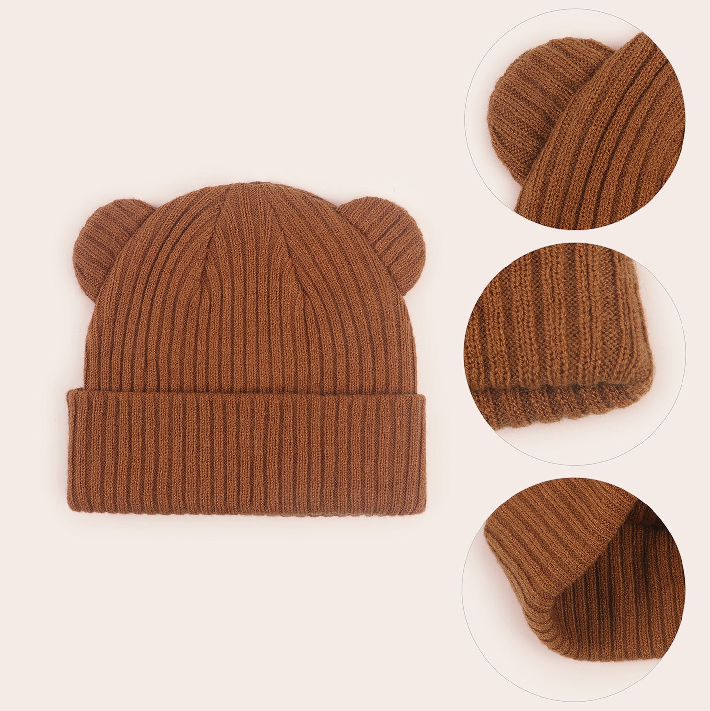 Infant Hat High Elastic Boys Bear Kids' Headwear