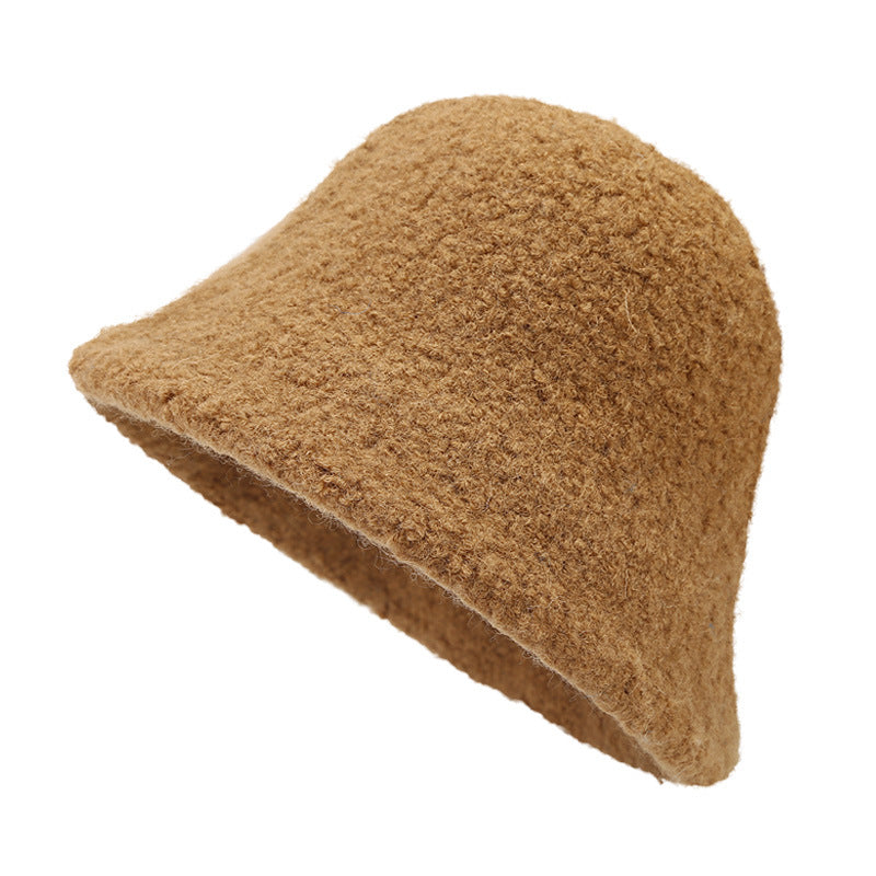 Women's Lamp Hat Fashion Tibetan Wool Bucket Warm Hats & Caps