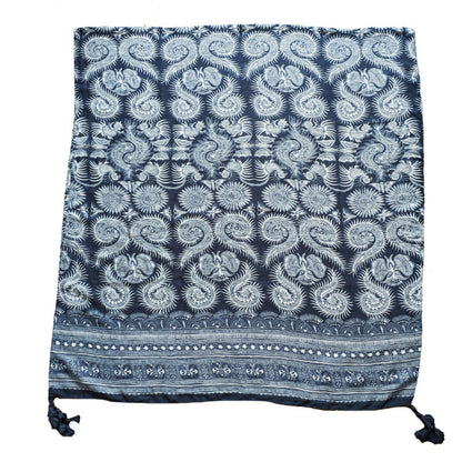 Style Yunnan Travel Printing Cotton Linen Scarfs