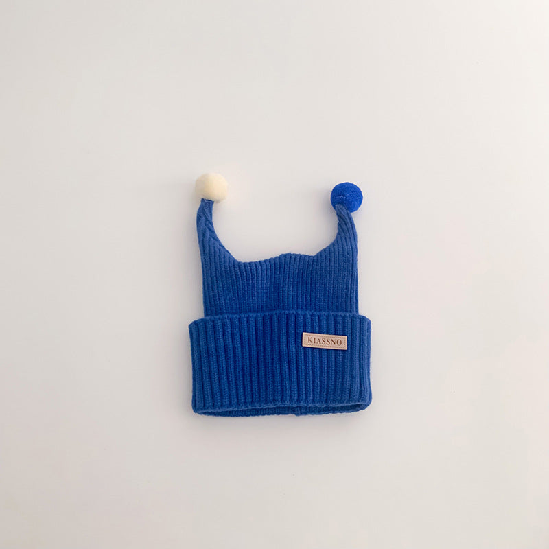 Comfortable Stylish Hat Boy Woolen Sleeve Kids' Headwear