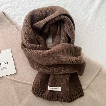 Women's & Men's Selected Australian Pure Cotton Wool Color Scarfs