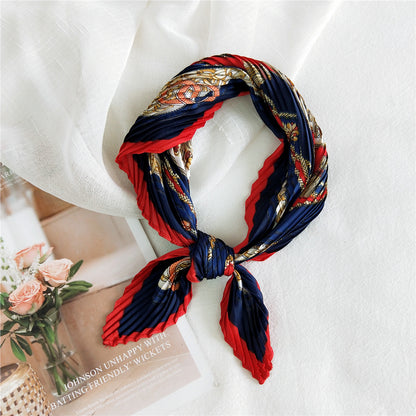 Women's Silk Autumn Summer Korean Style Headband Work Scarfs