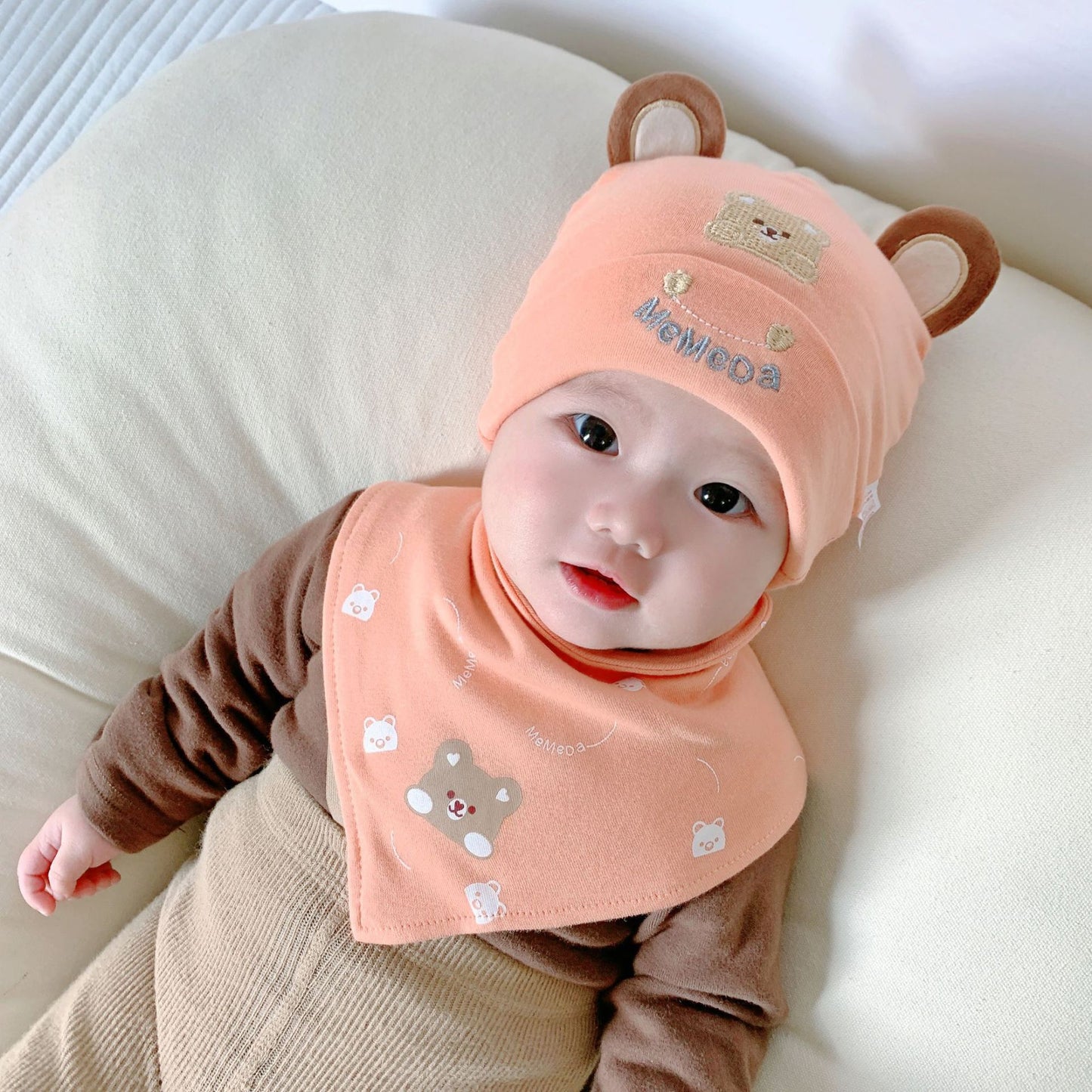 Boys Sleeve Cotton Cloth Sleep For Kids' Headwear