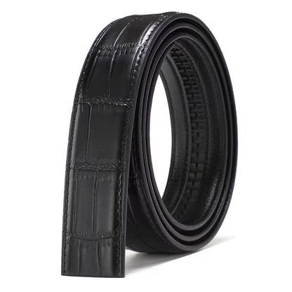 Men's First Layer Automatic Leather Stall Night Belts