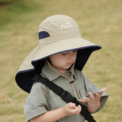 Hat Summer Thin Mesh Fisherman Boys Kids' Headwear