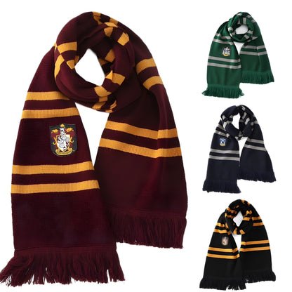 Fashion Stripe Warm Knitted Harry Potter Scarfs