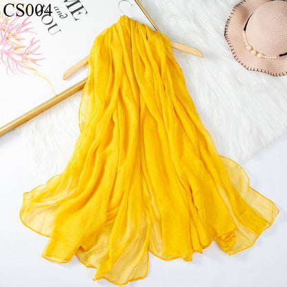 Women's Thin Elegant Mother Summer Sun Protection Face Cover Scarfs