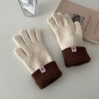 Fingers Separate Travel Convenient Exposed Two Playable Mobile Gloves