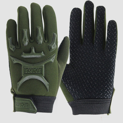 Children's Seal Boys Sports Fitness Full Finger Free Soldier Gloves