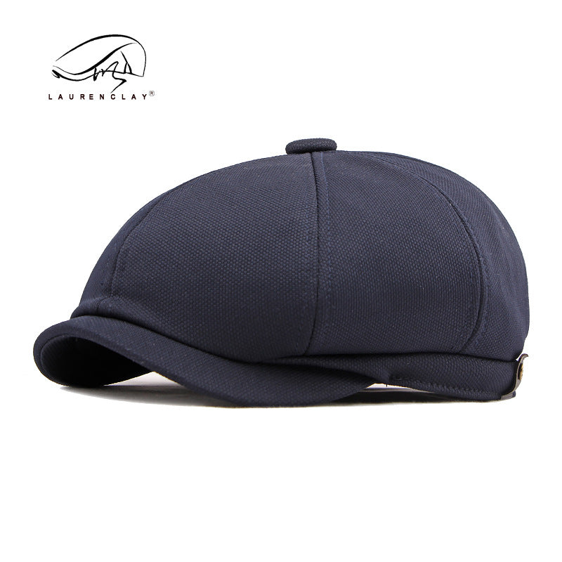 Women's & Men's Outdoor Hat British Retro Fashion Octagonal Hats & Caps