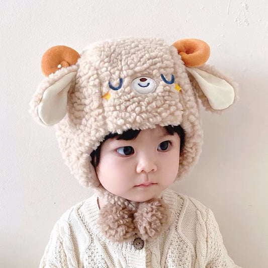 Earmuffs Super Cute Plush Sleeve Boys Kids' Headwear