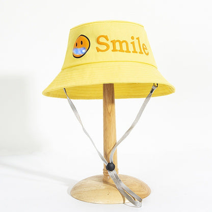 Children's Head Circumference Bucket Adjustable Wind Proof Kids' Headwear