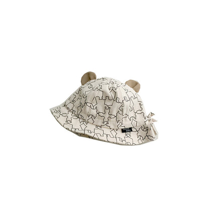 Hat Korean Style Little Bear Boys Kids' Headwear