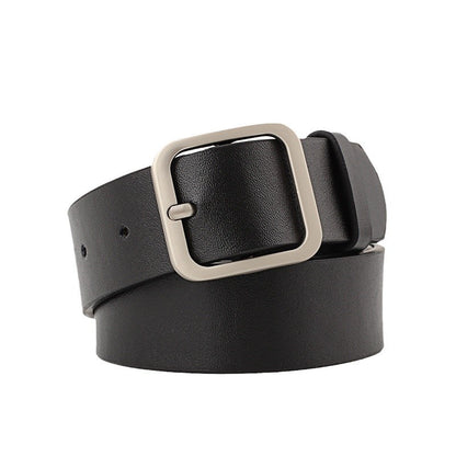 Women's Retro Metal Buckle Simple Summer Unisex Belts