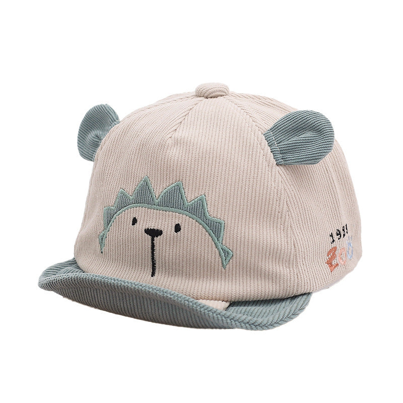 Children's Embroidery Hat Cartoon Peaked Fashion Boy Kids' Headwear