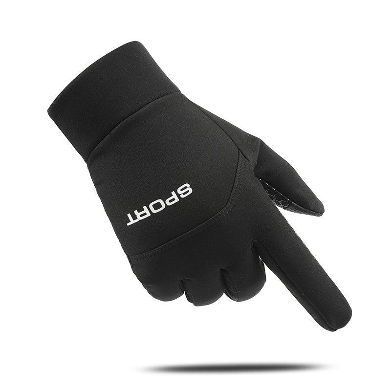 Men's Warm Sports Touch Screen Outdoor Mountaineering Gloves