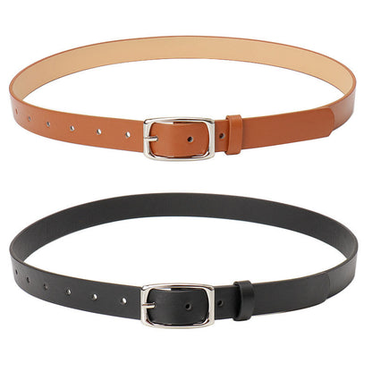 Women's Korean Style Trendy Wild Pin Buckle Belts