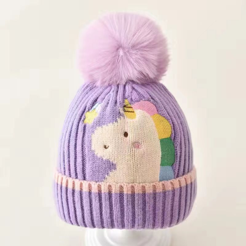 Children's Cute Winter Boy Hat Warm Ear Protection Kids' Headwear