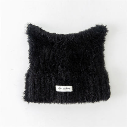 Hat Cute Cat Ears Pullover Ear Protection Hats & Caps