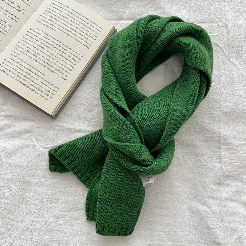 Women's & Men's Australian Pure Cotton Wool Color Winter Scarfs