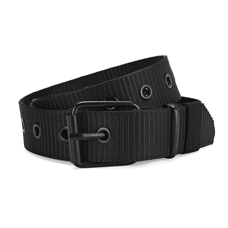 Women's & Men's Nylon Pin Buckle For Canvas Versatile Outdoor Military Training Belts