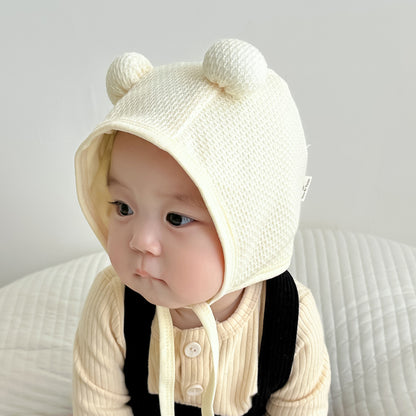 Cute Double Ball Protective Door Beanie Kids' Headwear