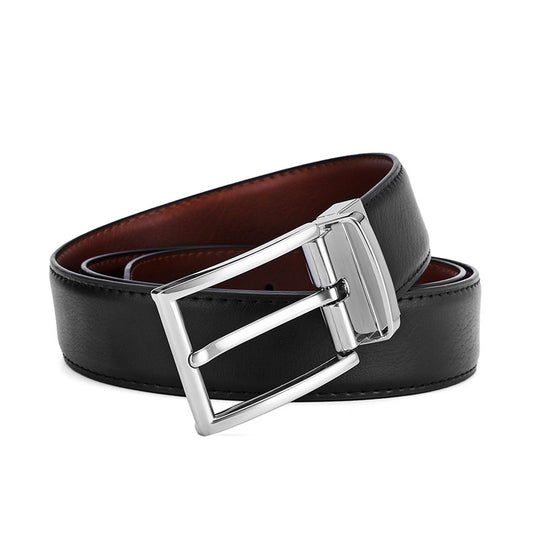 Men's Rotating Pin Buckle Wide Casual Versatile Belts