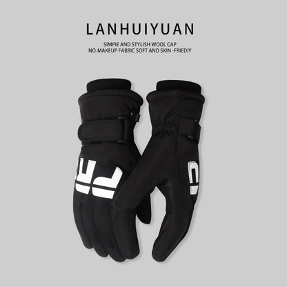 Women's & Men's Screen Winter Warm Ski Waterproof Motorcycle Gloves