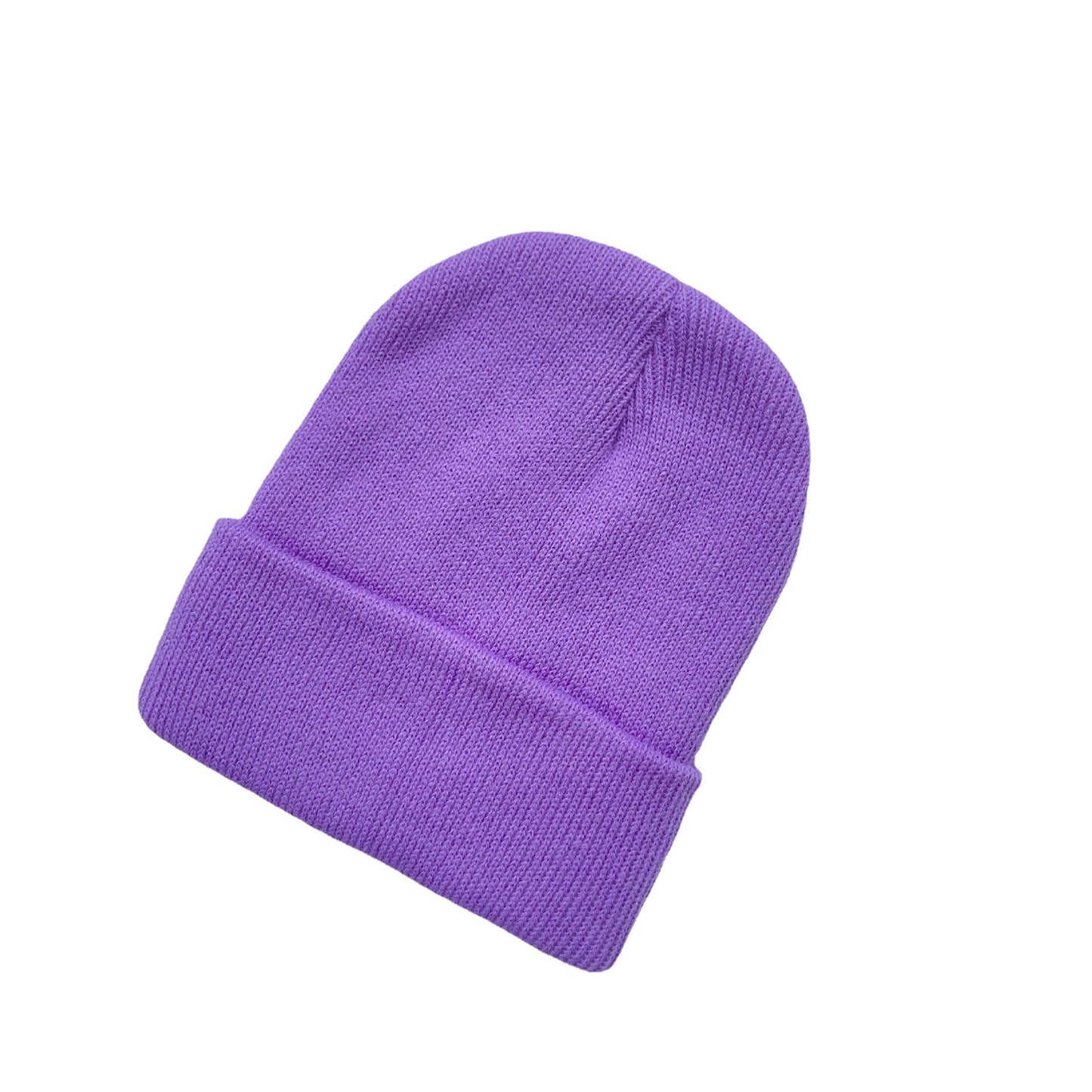 Children's Color Knitted Korean Casual Acrylic Woolen Kids' Headwear