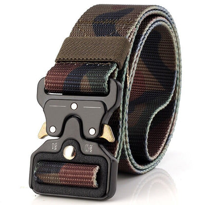 Men's Cobra Tactical Outdoor Nylon Release Buckle Military Belts