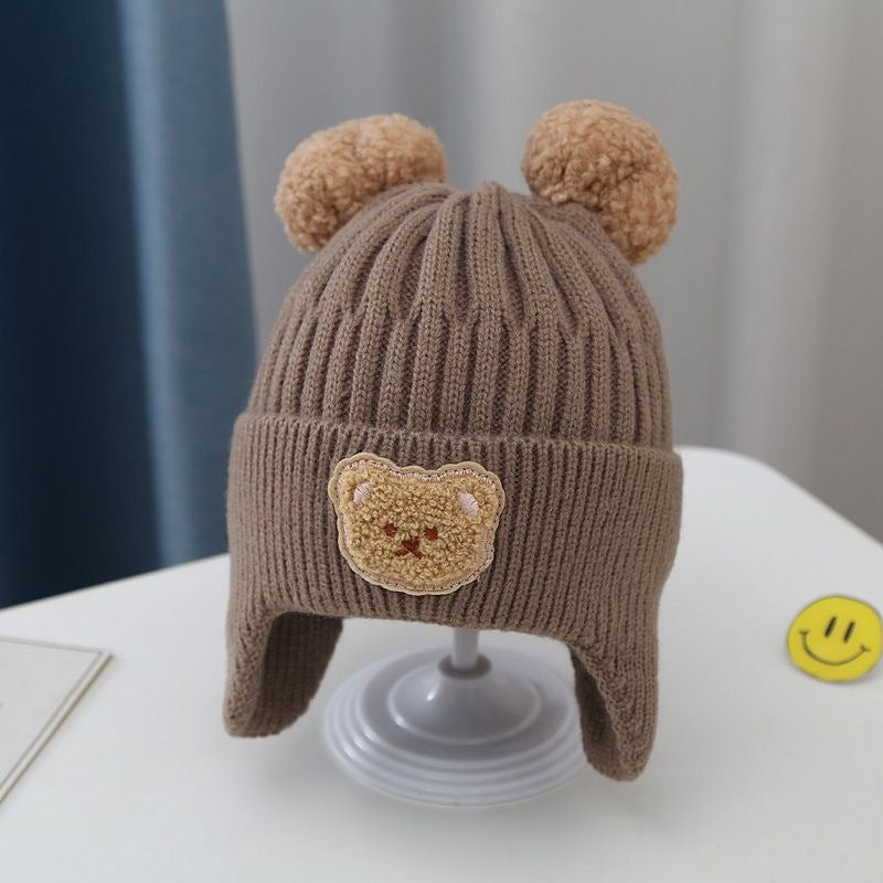 Hat Male Female Cute Elastic Plush Kids' Headwear