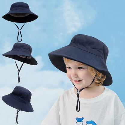 Women's & Men's Sun Hat Breathable Bucket Beach Kids' Headwear