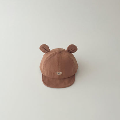 Hat Korean Cartoon Bear Infant Warm Kids' Headwear